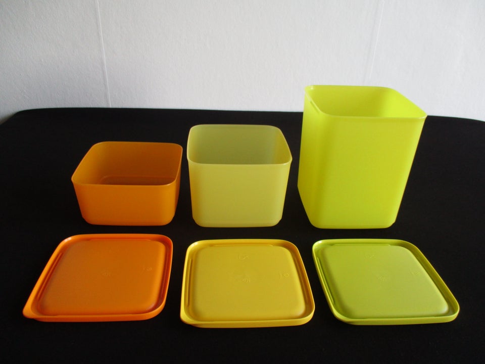 Plastik Cubix Sæt (3) Tupperware