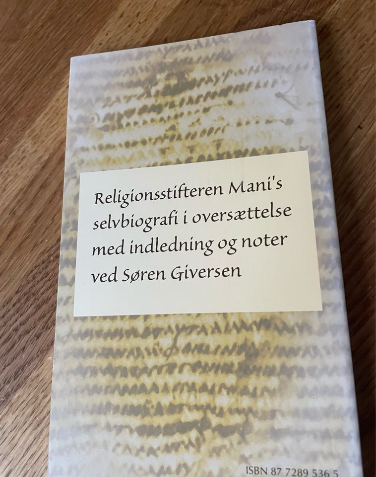 Jeg, Mani - Jesu Kristi apostel,