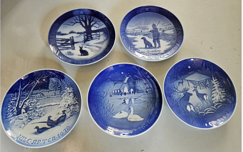 Platter, Royal Copenhagen og BG