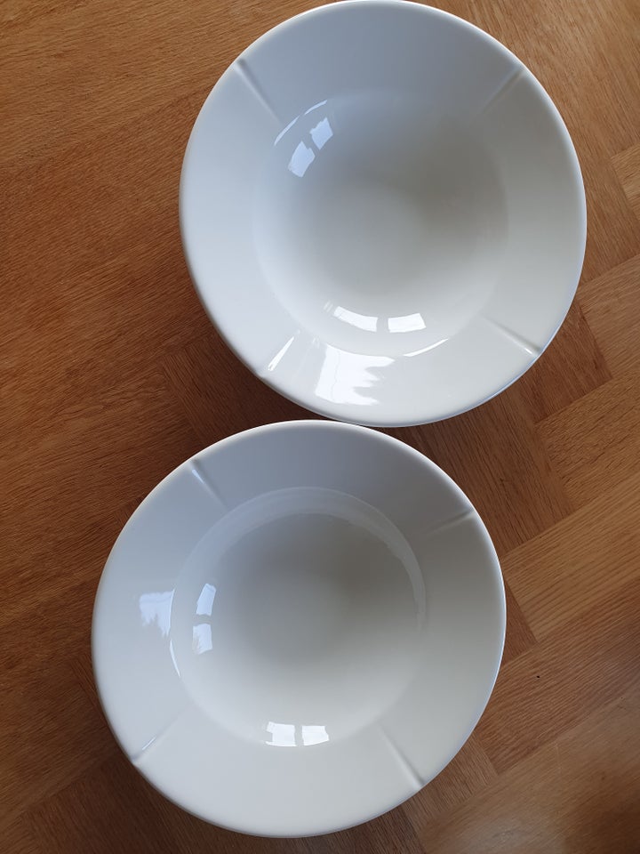 Porcelæn, 2 Pasta tallerkener 25