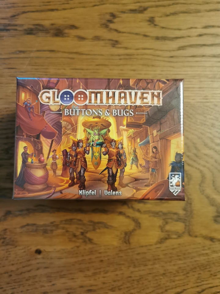 Uåbnet Gloomhaven, buttons  bugs,