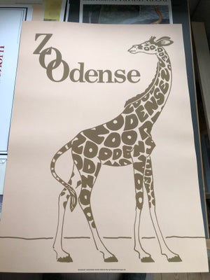 Plakat motiv: Odense Zoo b: 50 h: