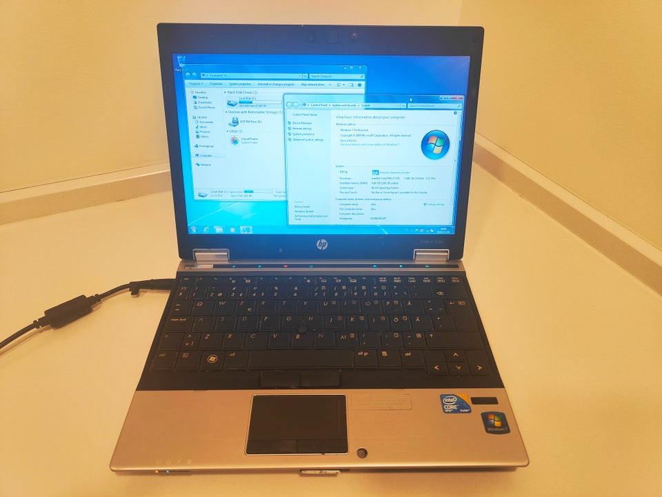 HP EliteBook 2540p, i7 2.13 GHz, 4 GB