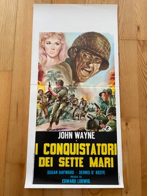 Original filmplakat John Wayne