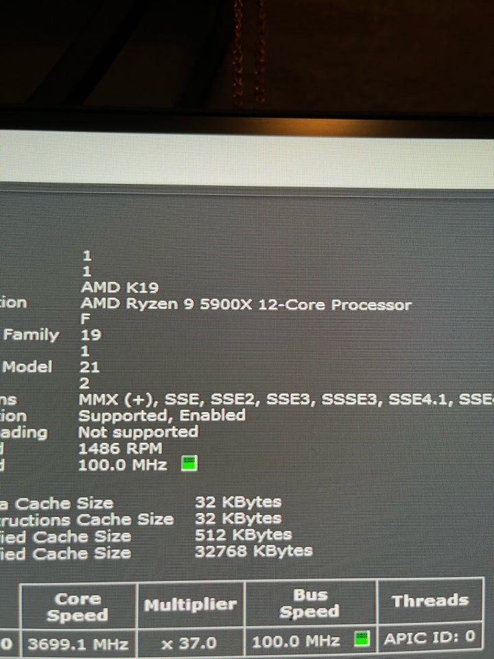 Selvbyg, Ryzen 9 5900x 12-core Ghz,