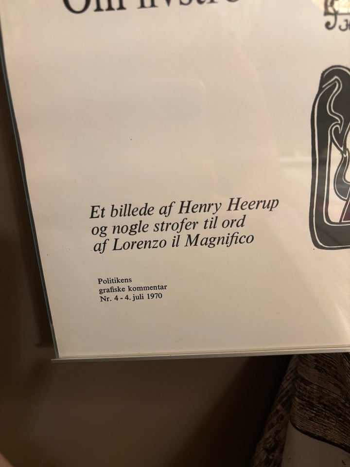 Plakat, Henry Heerup, motiv: