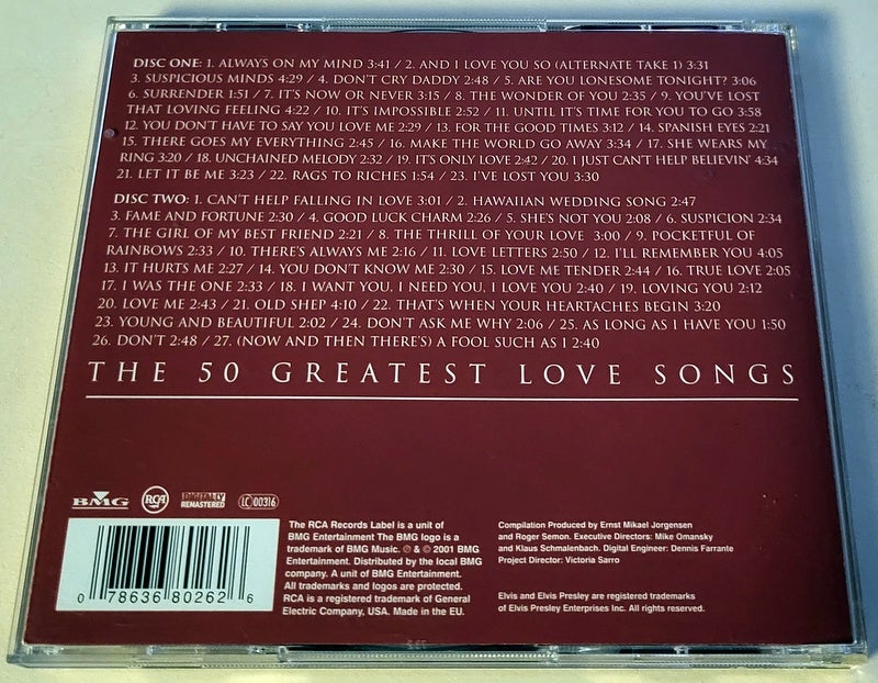 Elvis Presley - 2CD: The 50 greatest