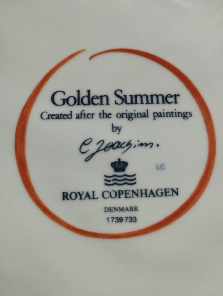 Porcelæn, Fad, Royal Copenhagen