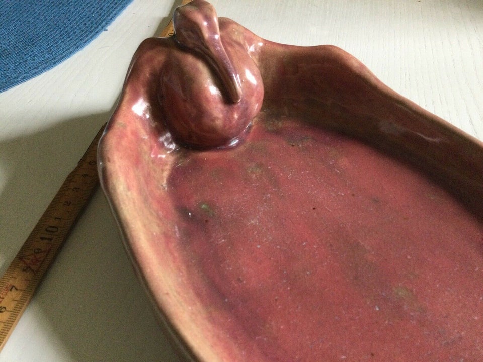 Pelikan/kalkun fad/skål keramik