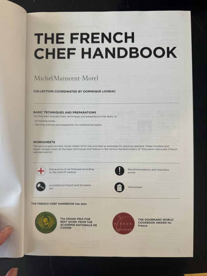 The French Chef Handbook, Michel