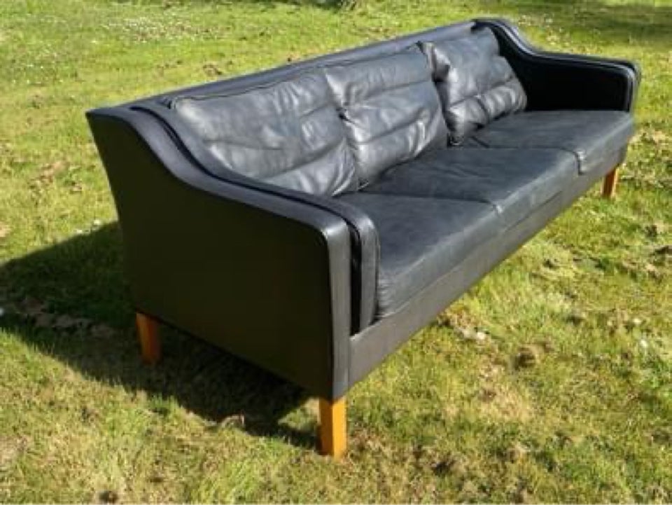 Sofa læder 3 pers