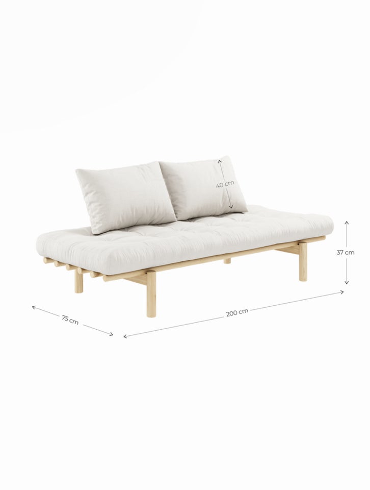 Daybed træ anden størrelse