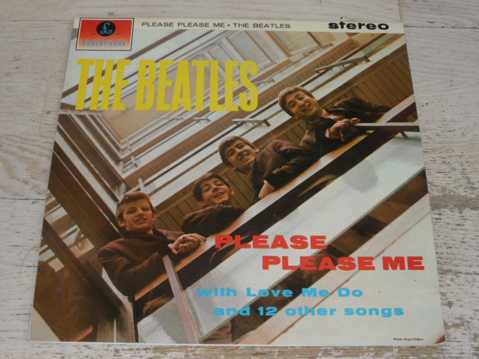 LP, THE BEATLES , PLEASE PLEASE ME