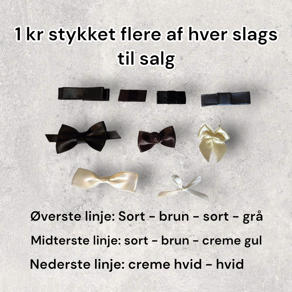 Andet, Sløjfer 1 kr stk