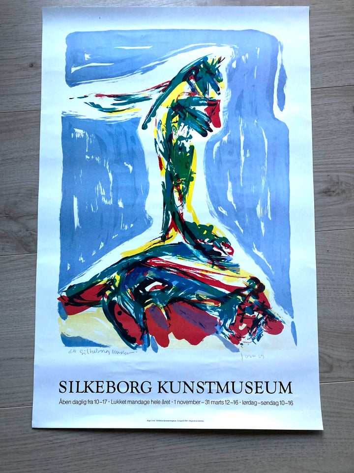 Plakat, Asger Jorn, motiv: