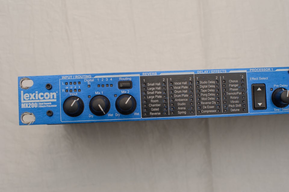 Reverb-effect, Lexicon MX200