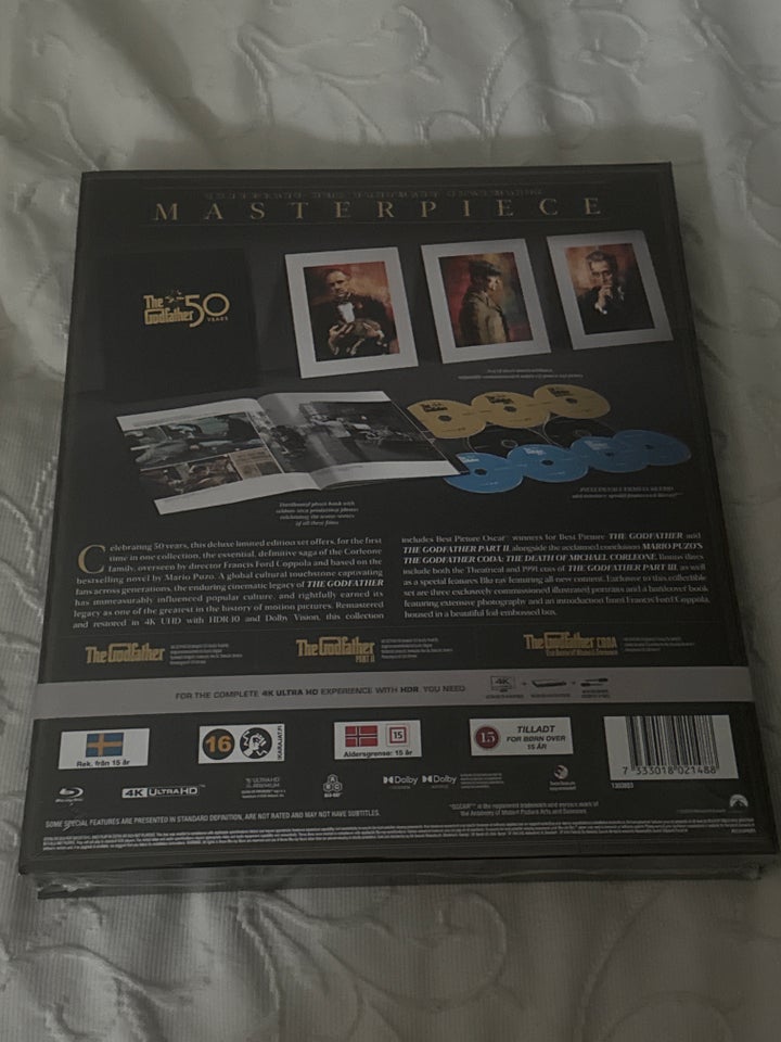 The Godfather 50 years, Ultra HD