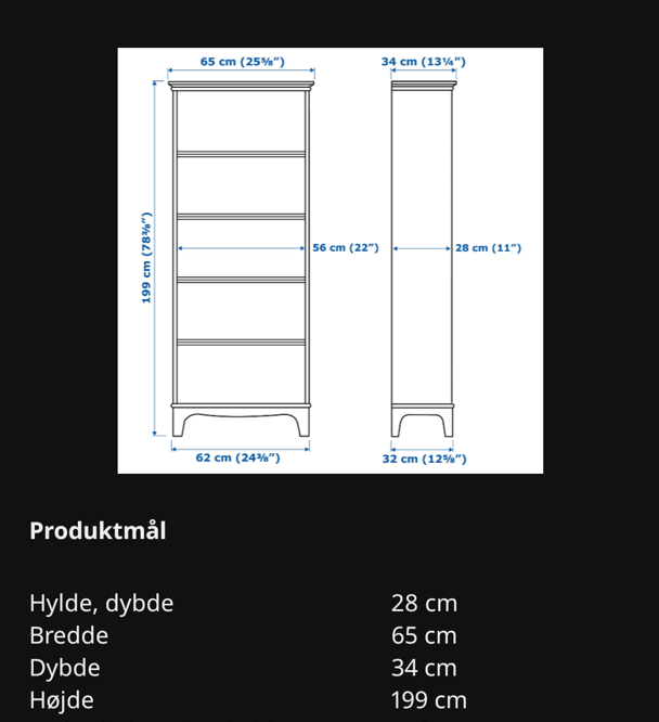 Reol, LOMMARP, Udgået IKEA