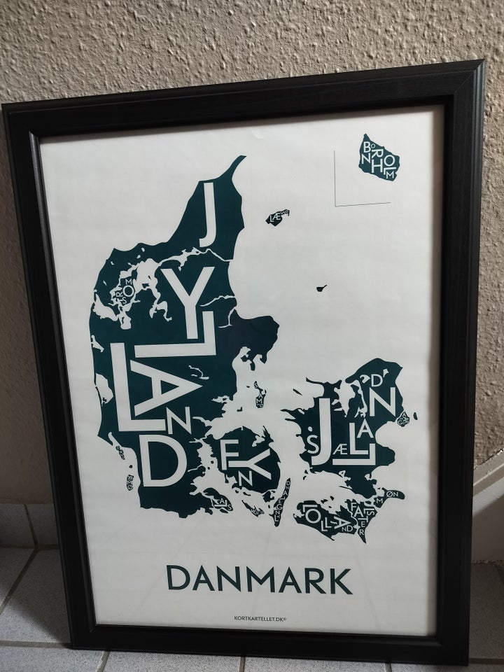 Kortkartellet Danmarks plakat b: