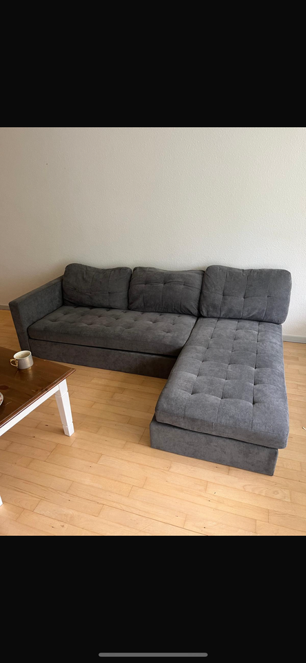 Sofa, velour, 4 pers.