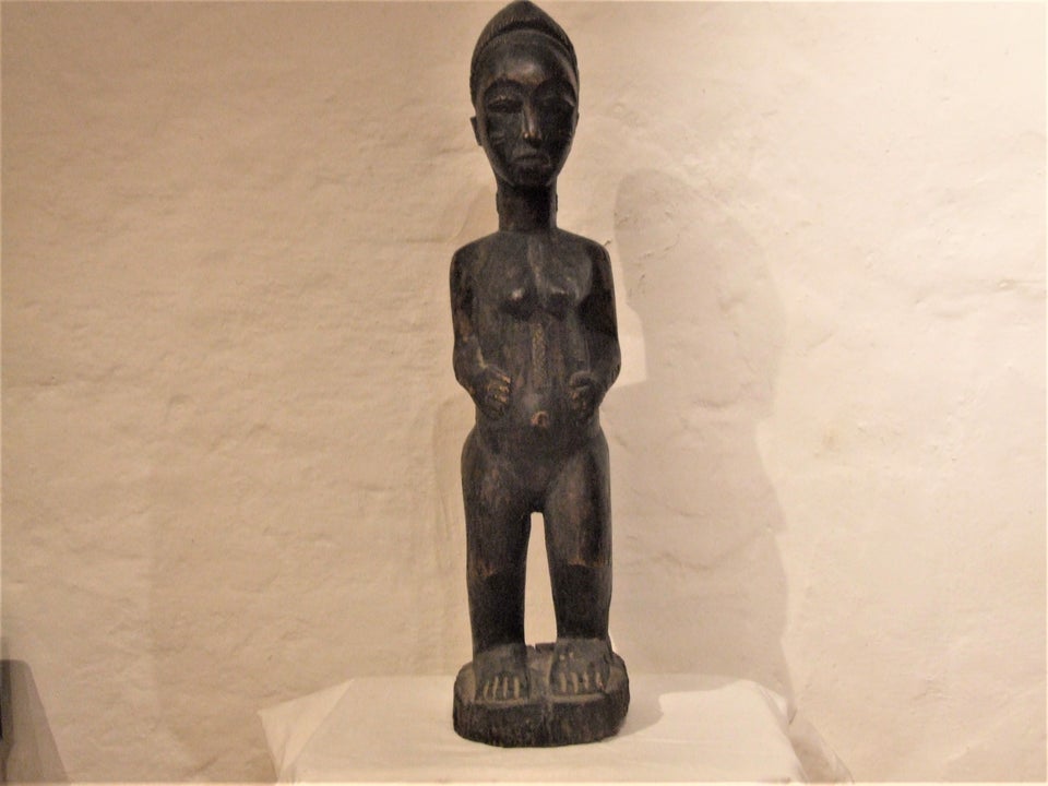 ETNOGRAFISK AFRIKANSK FIGUR, TRÆ