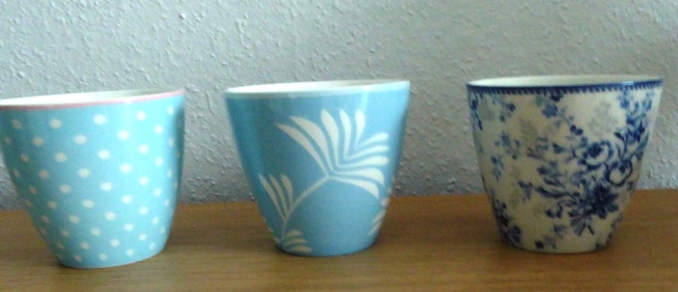 Porcelæn cafelattekopper