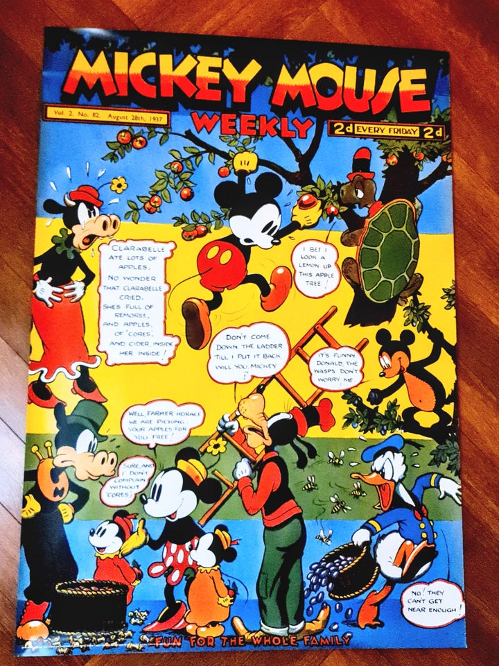 Retro/vintage Plakat Disney
