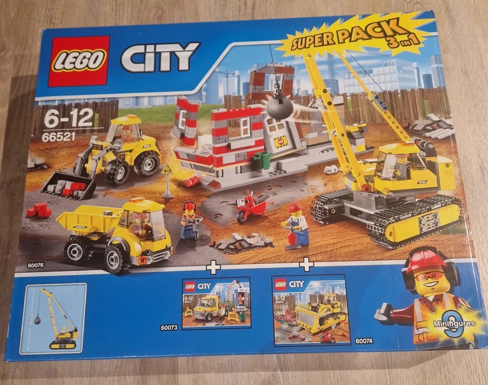 Lego City, 66521 - Super Pack 3 in 1