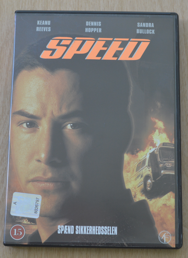 Speed, DVD, action