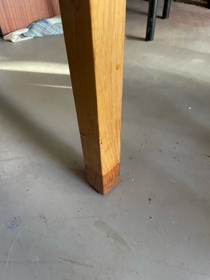 Spisebord, Teak/bøg, b: 80 l: 120