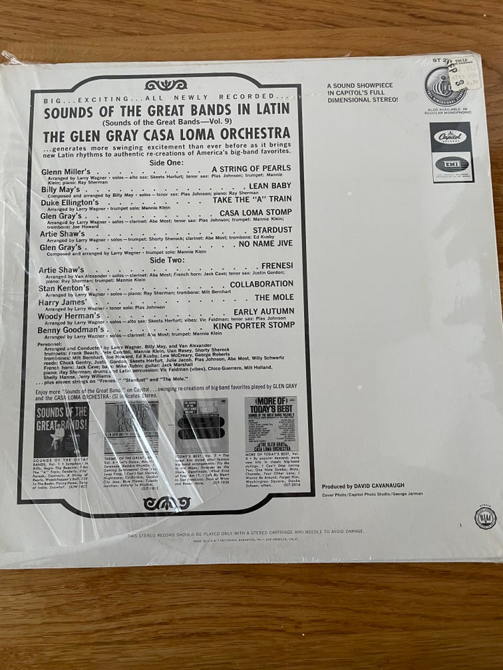 LP, Glen Gray ( 1. Press), Sounds of