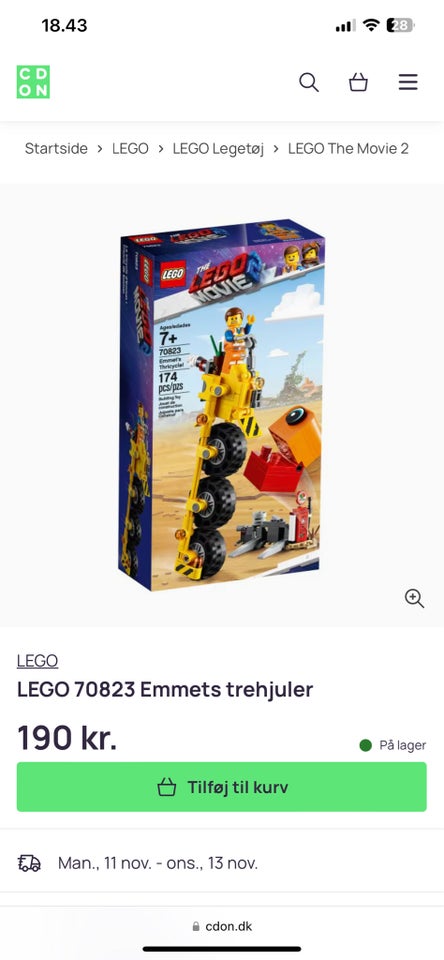 Lego Movie, 70823