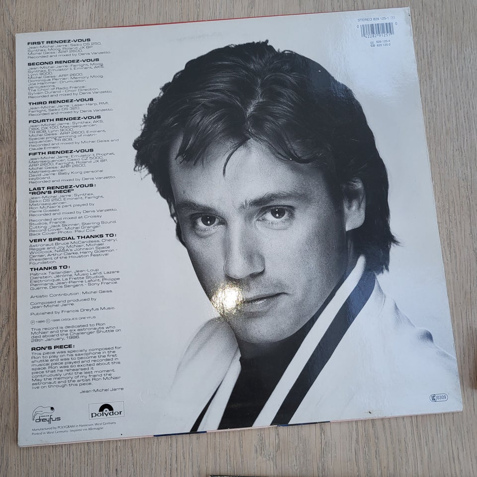 LP, Jean Michel Jarre, Rendez Vous