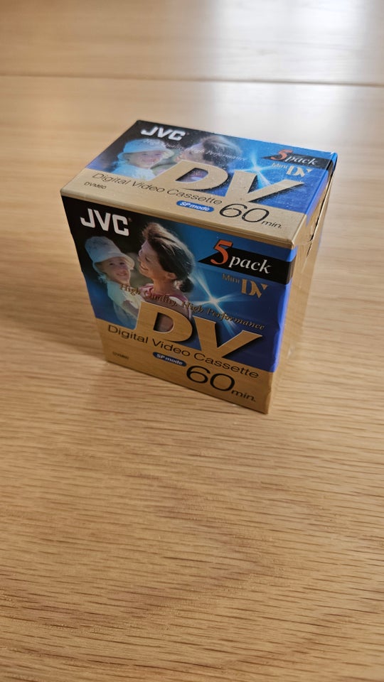 DV cassette , digitalt, JVC