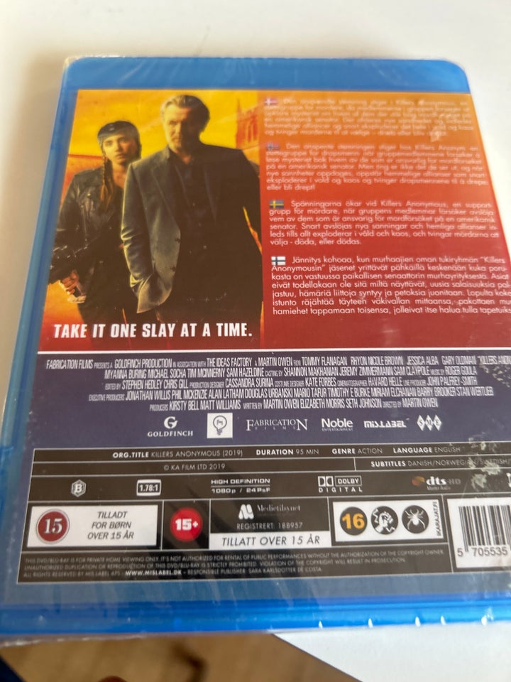 Killers anonymous , Blu-ray,