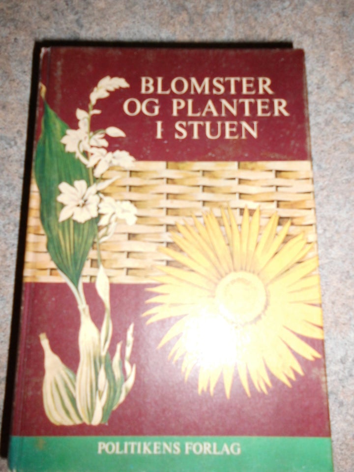 DEN BLÅ BAGEBOG, BLOMSTER OG