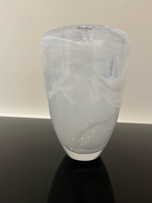 Glas Hvid/klar vase Kosta Boda