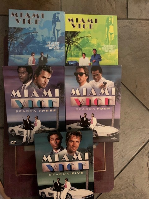 Miami Vice Sæson 1 - 5 DVD