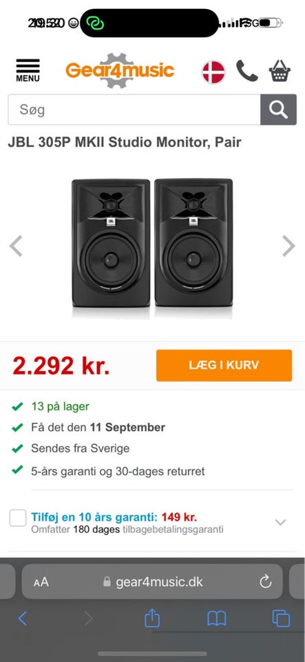 Højttaler, JBL, JBL 30P