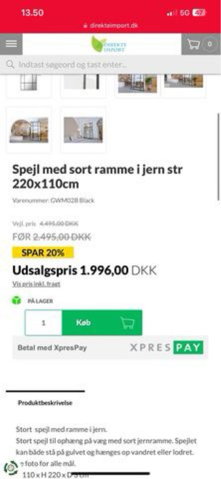 Gulvspejl