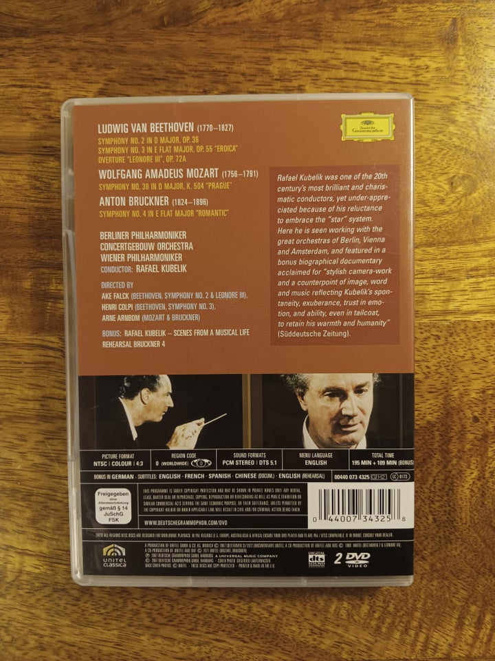 Rafael Kubelik. A Portrait, DVD,