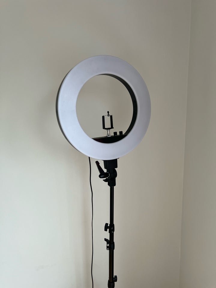 Andet, Ring Light 18” LED lampe med