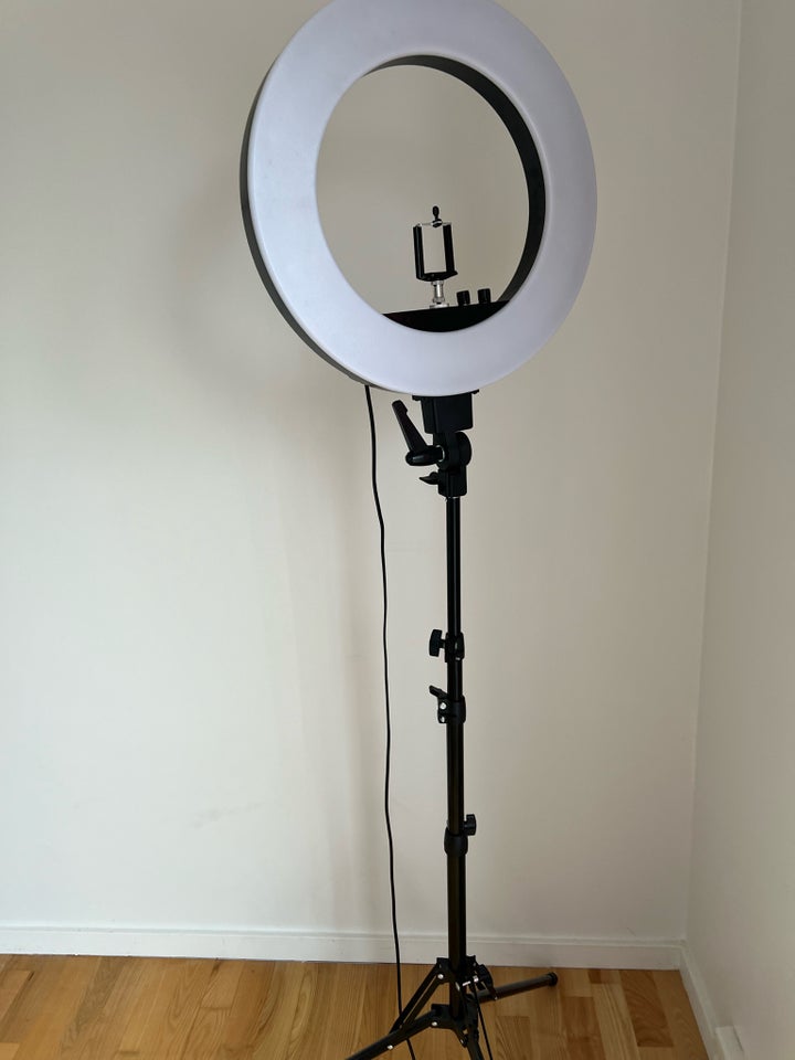 Andet, Ring Light 18” LED lampe med