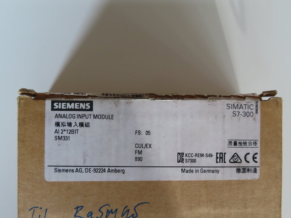 PLC, Siemens