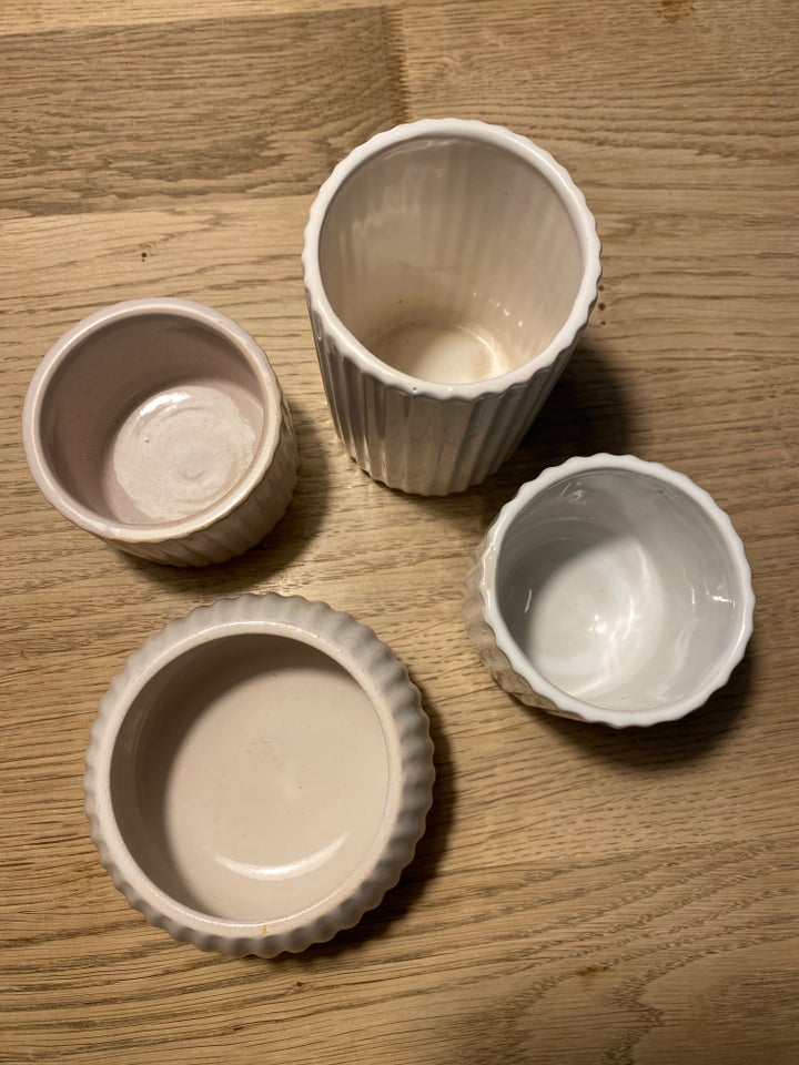 Keramik Vaser/skåle L Hjorth