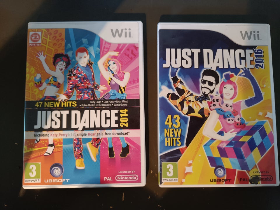 Just dance 2014 og just dance 2016,