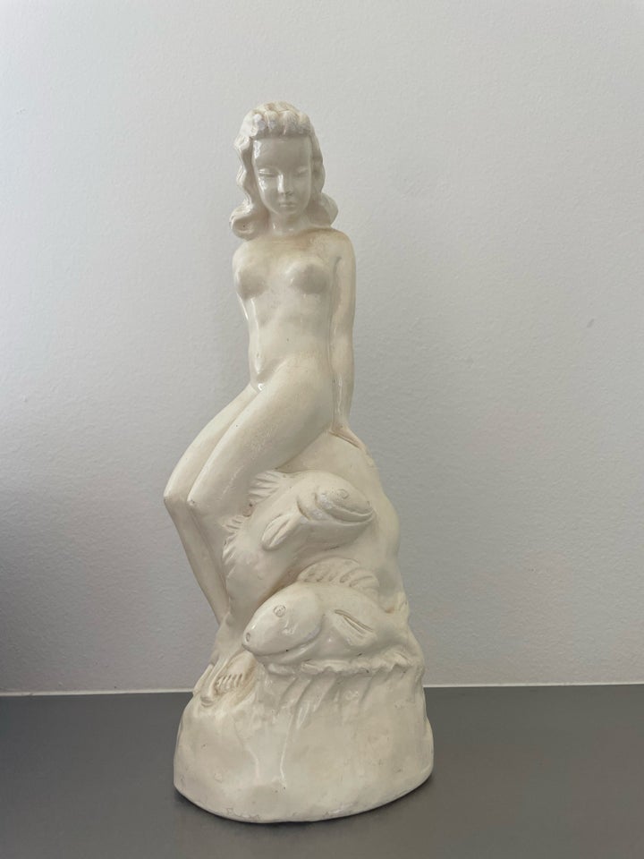 Kvindefigur gipsfigur Vintage