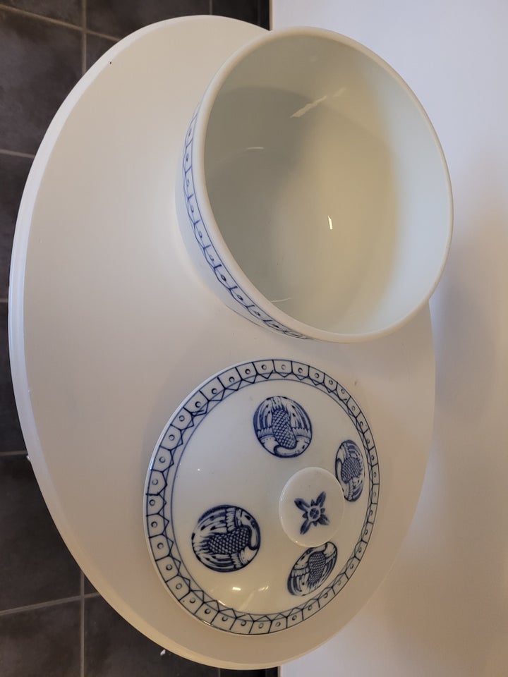 Porcelæn Terrin Ukendt