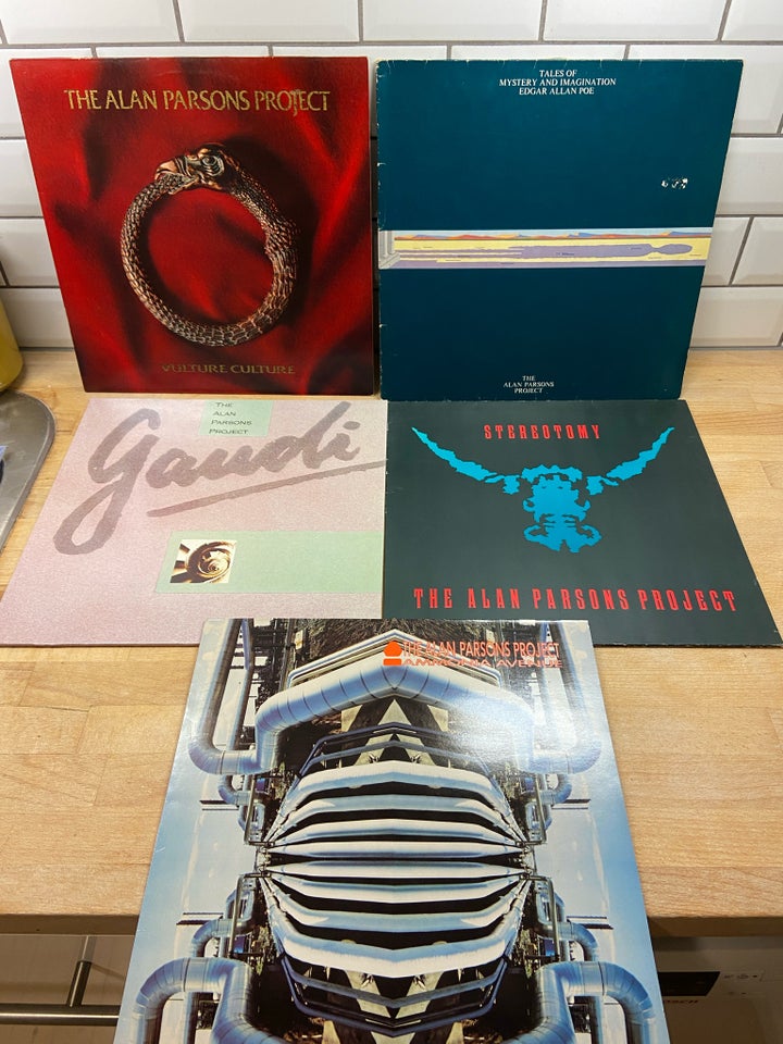 LP, Alan Parsons Project , 5 x Allan