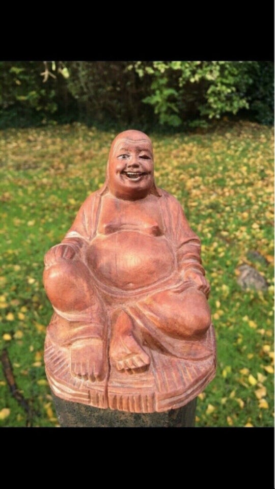 Skøn gammel Happy Buddha